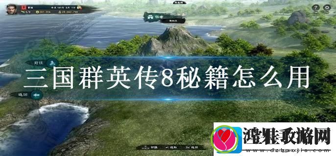 三国群英传8秘籍怎么用